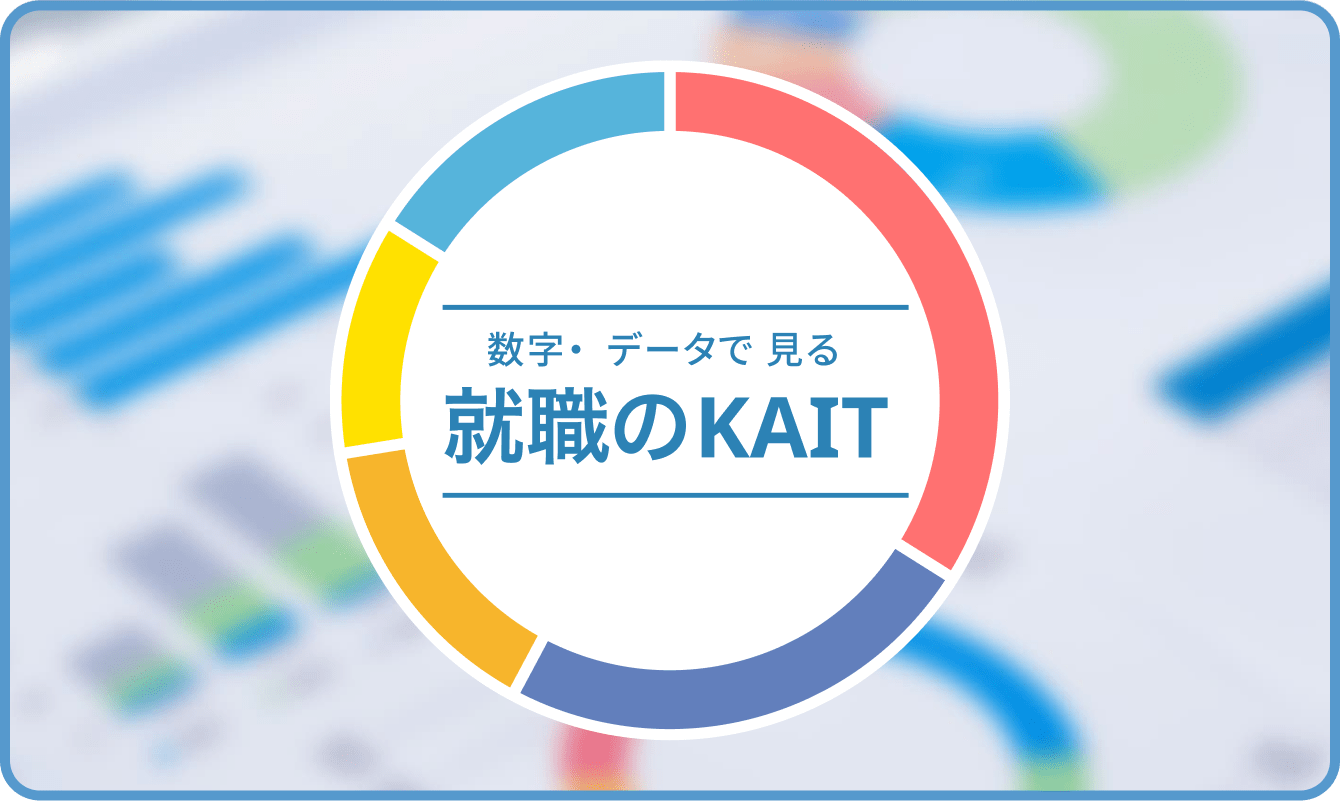 数字・データで見る就職のKAIT