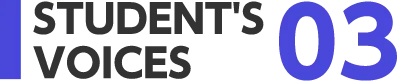 STUDENTS’ VOICES03