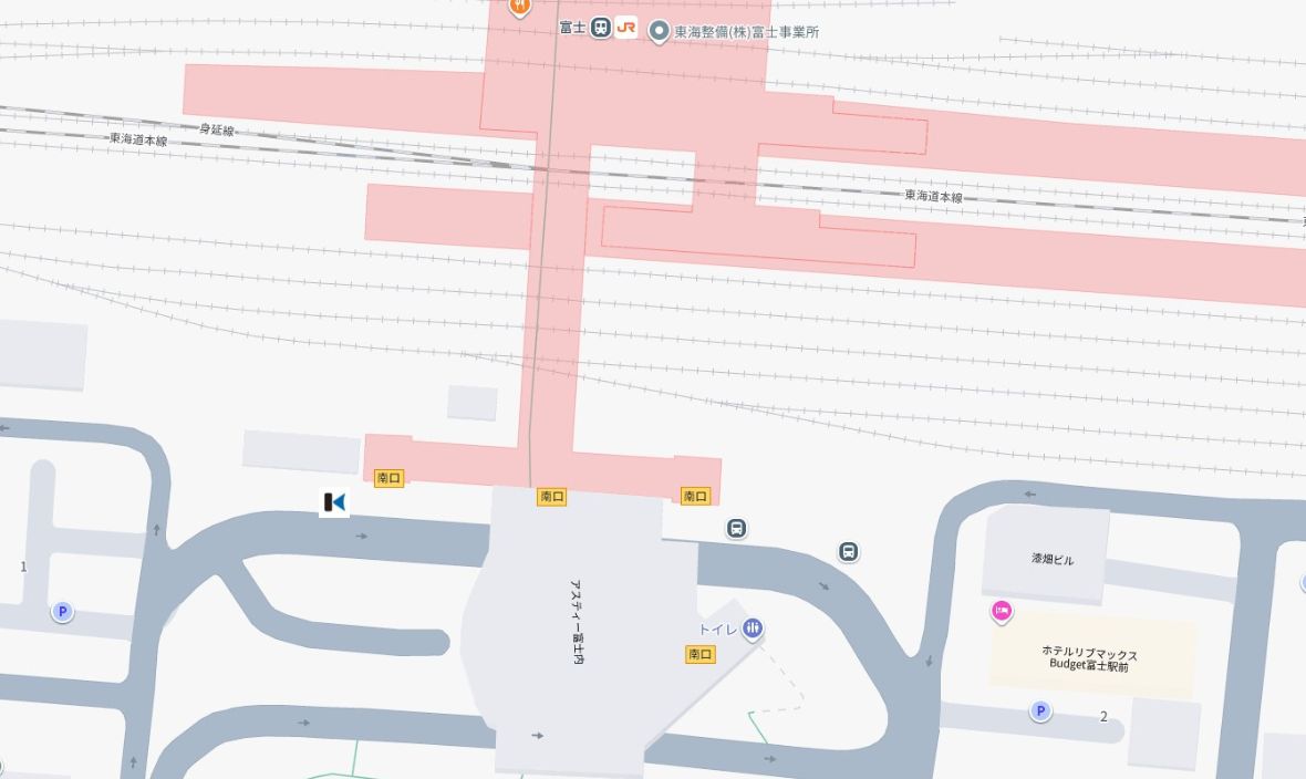 富士駅南口　ロータリー1階