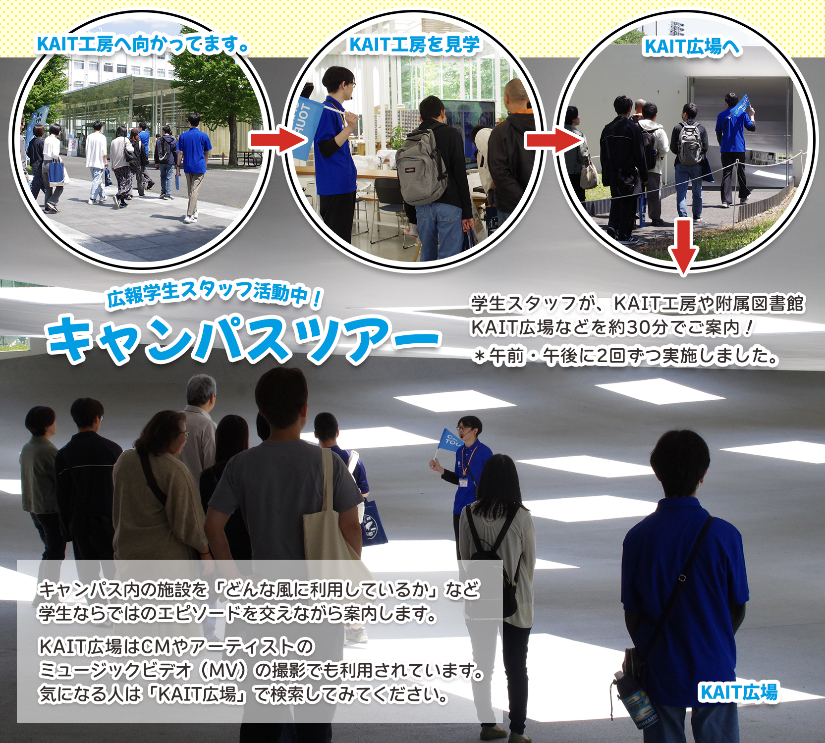 広報学生スタッフ活動中 No.2