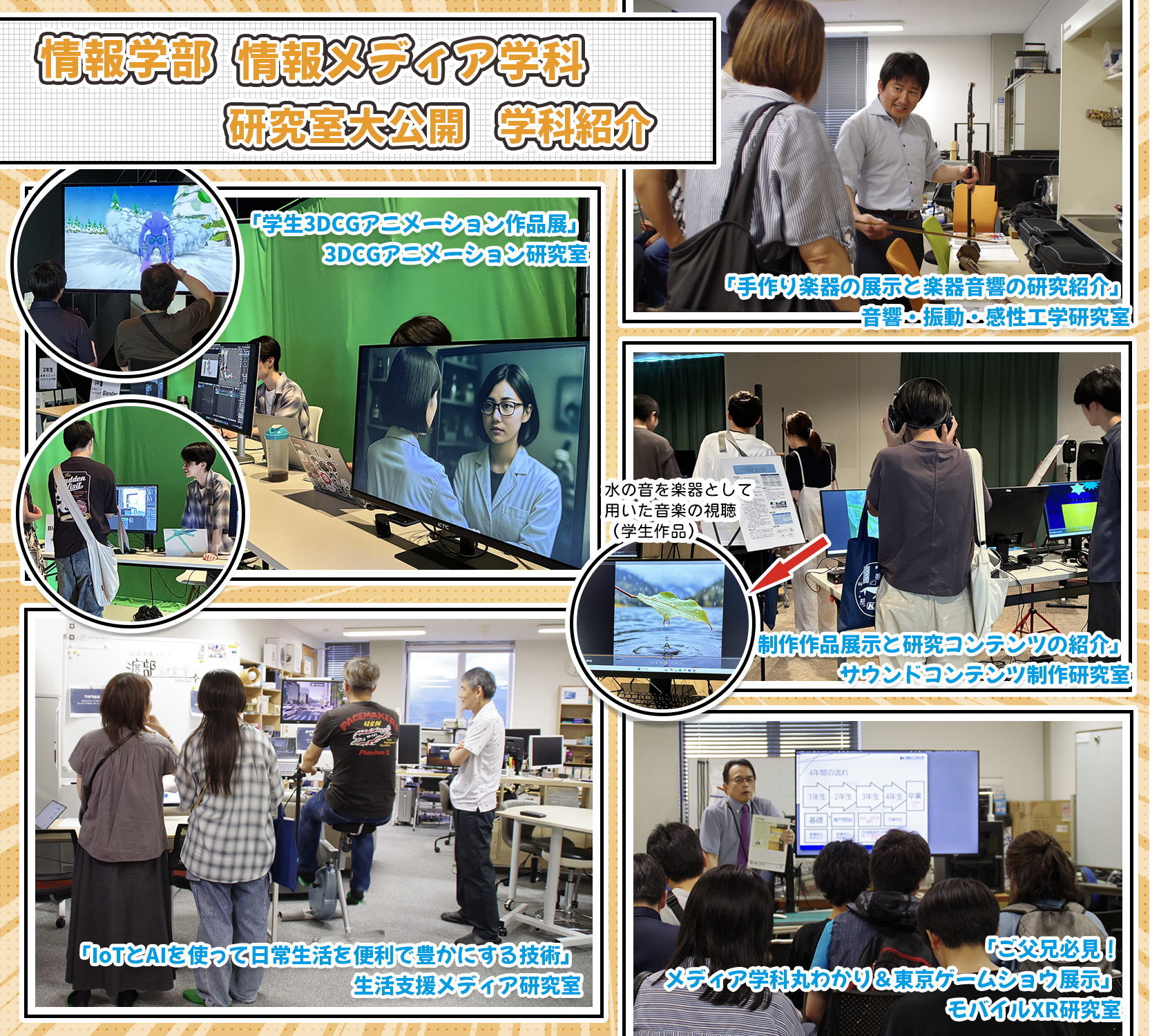 研究室大公開 学科紹介
