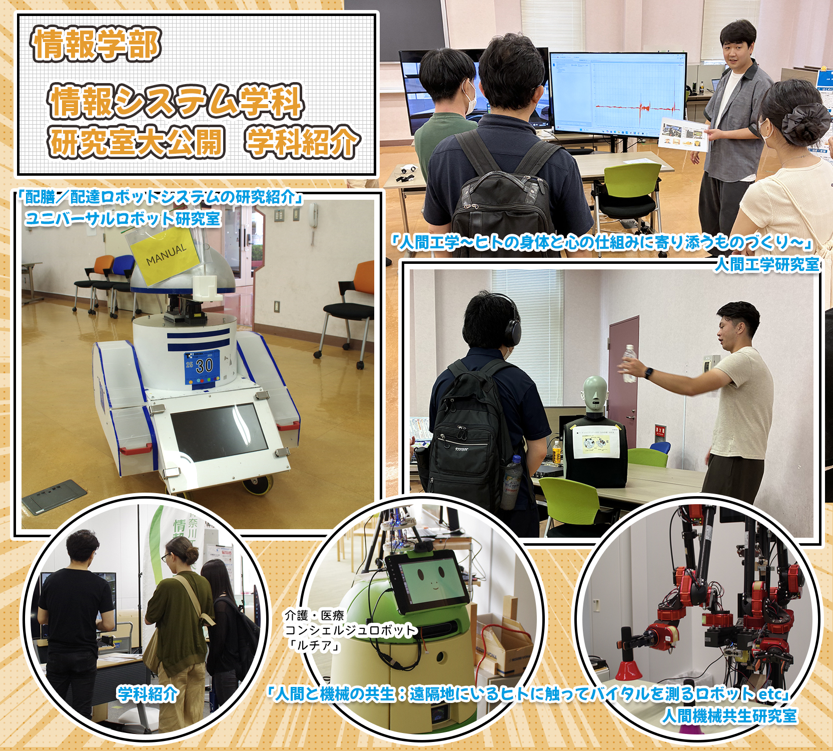 研究室大公開 学科紹介