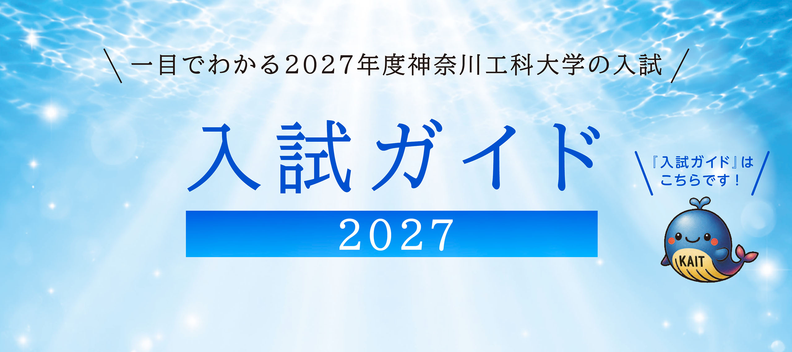 入試ガイド2027