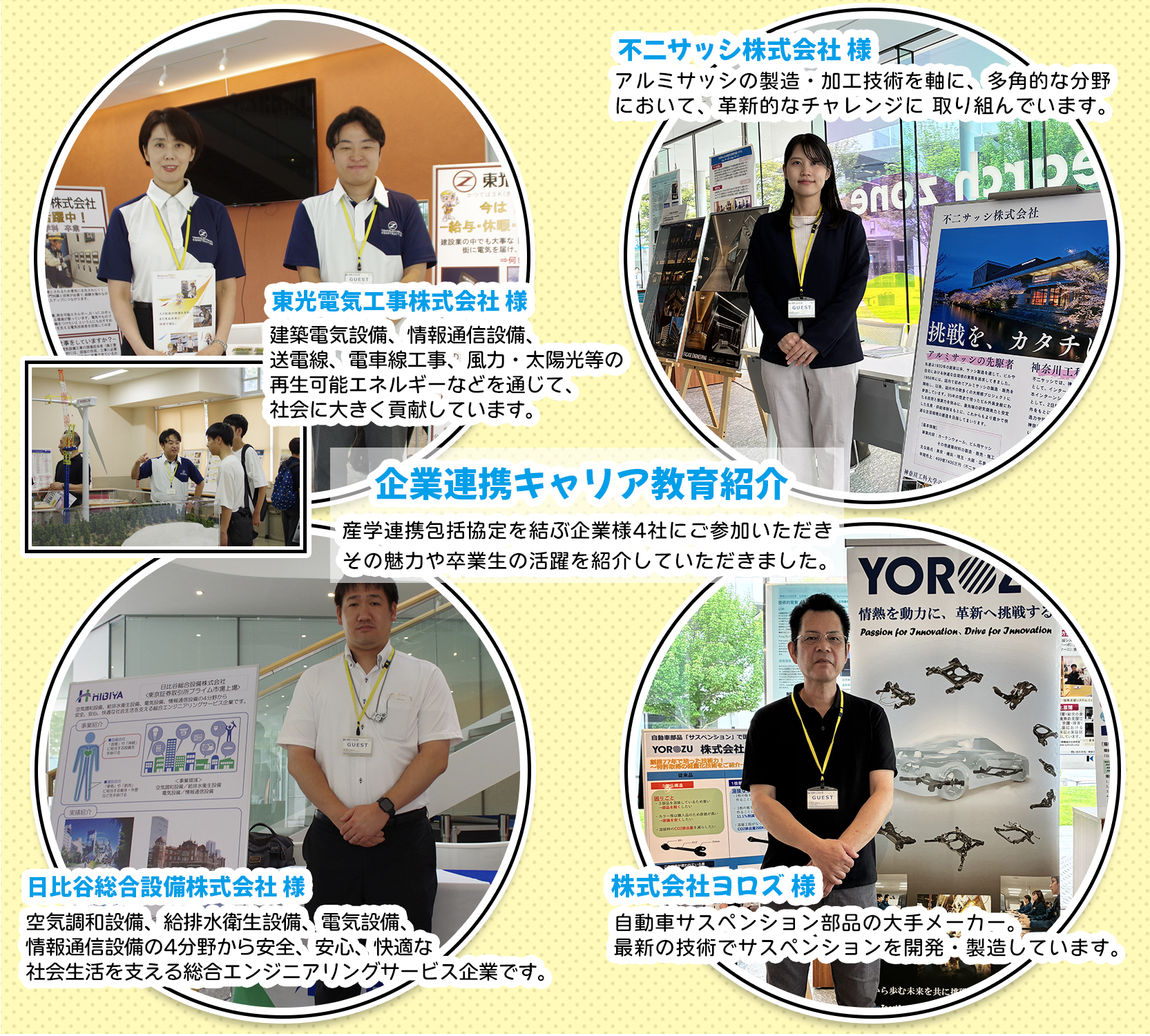 企業連携キャリア教育紹介